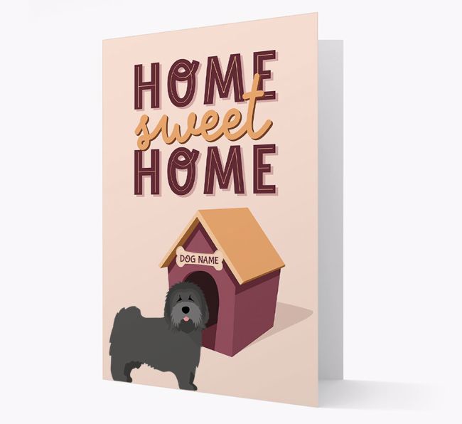 Home Sweet Home: Personalized {breedFullName} Card